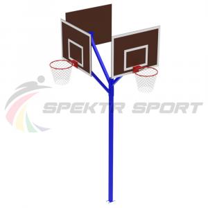 Купить Стойка баскетбольная уличная комбинированная (3 щита) в Артёме 