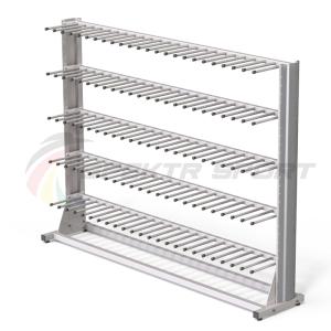 Купить Стеллаж для хранения коньков и роликов на 30 пар 2000х1500х400 в Артёме 