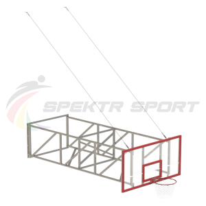 Купить Ферма 2,8 м. для баскетбольного щита 1800х1050 из оргстекла в Артёме 