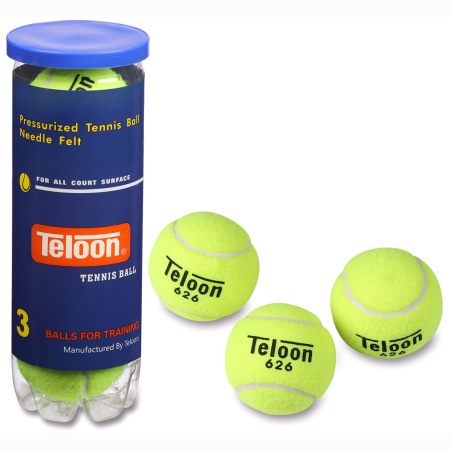 Купить Мяч для большого тенниса Teloon 626Т Р3  (3 шт) в Артёме 