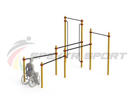 Купить Спортивный комплекс для инвалидов-колясочников WRK-D19_76mm в Артёме 