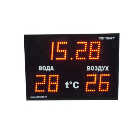 Купить Часы-термометр СТ1.13-2t для бассейна в Артёме 